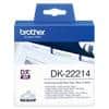Brother DK-22214 Authentiek Continue papiertape Zelfklevend Zwart op wit 12 mm x 30.5m