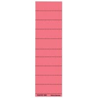 Leitz Ruiterstrook Karton Rood 6 x 2,1 cm Alpha 100 Stuks 