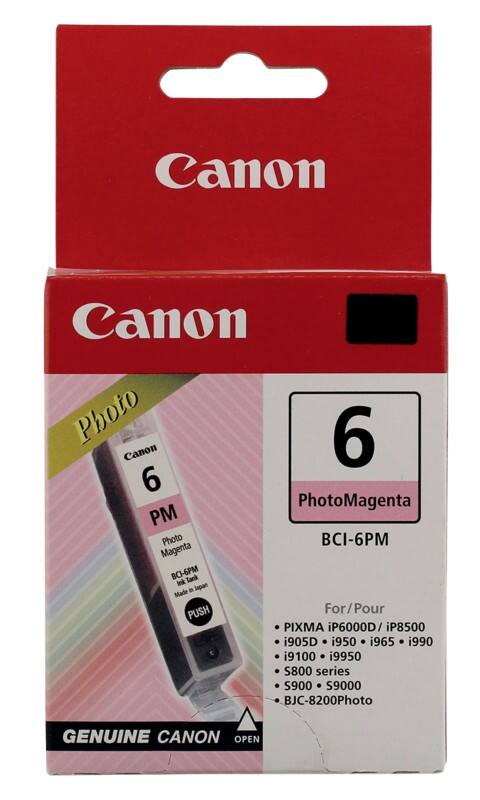 Canon BCI-6PM Origineel Inktcartridge Foto Magenta
