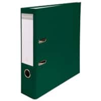 Exacompta Maxi Ordner A4 75 mm Groen 2 ringen Karton, PP (Polypropeen) Glad Staand