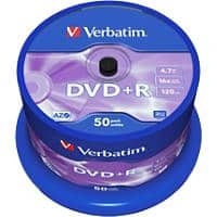Verbatim DVD+R 4.7 GB 50 Stuks