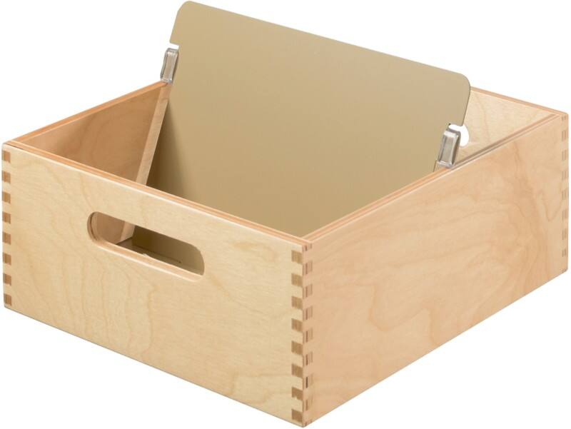 HAN 505-0 Kaartenbak Lichtbruin A5 500 Hout, metaal 23 x 25 x 9,8 cm