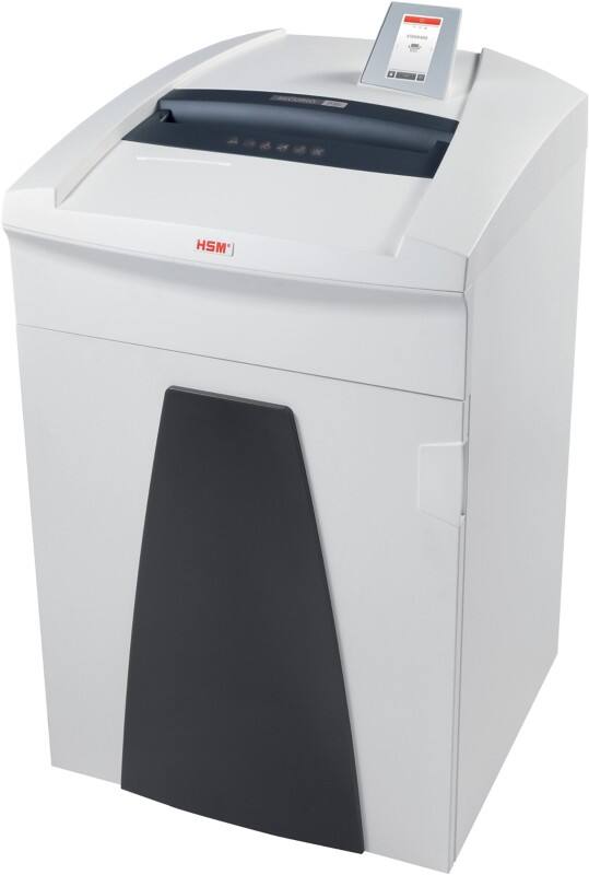 HSM Securio Papierversnipperaar 45 vellen Stroken Veiligheidsniveau P-2, O-2, T-2, E-2 145 Liter P36i