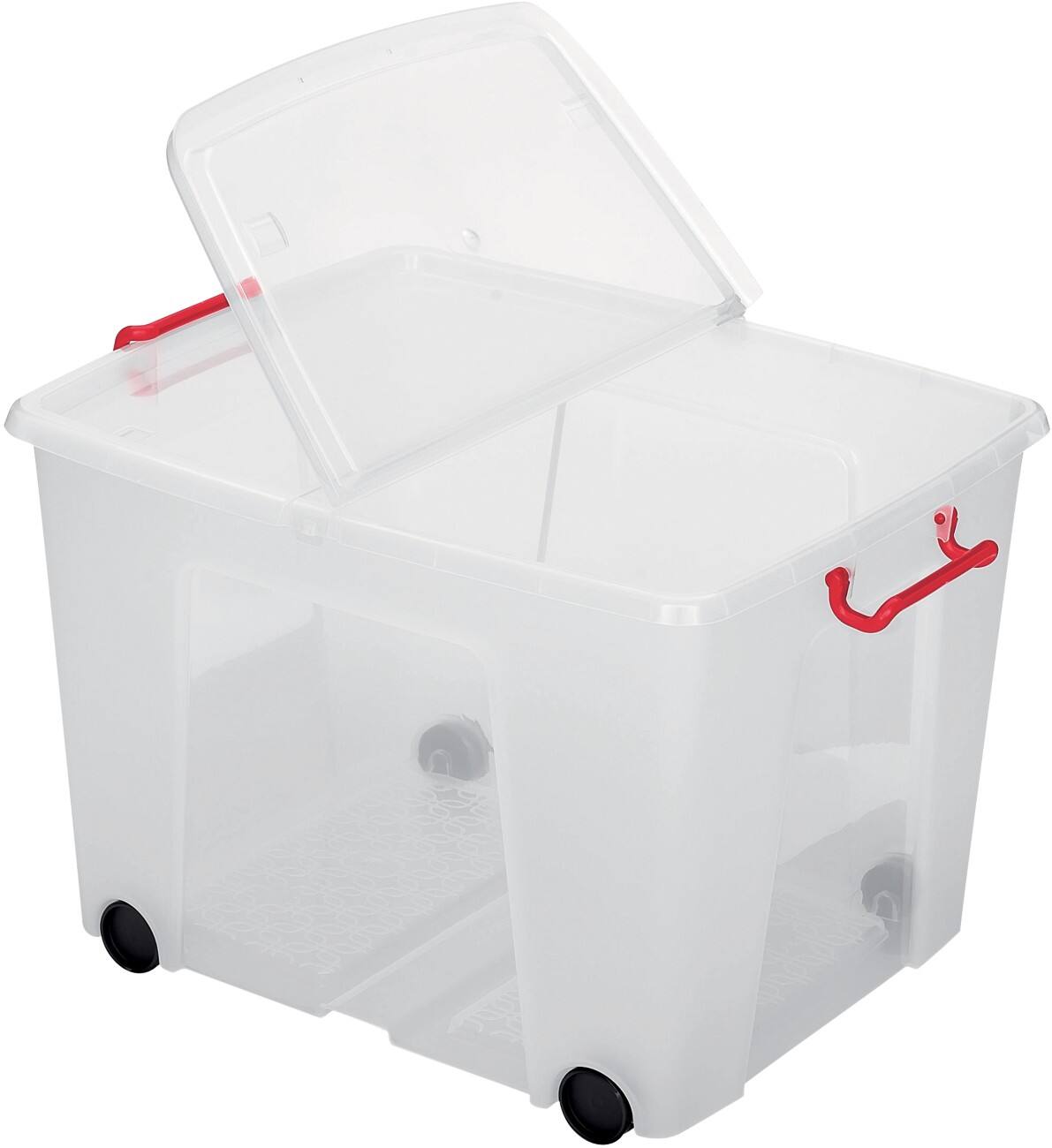 Office Depot Opbergdoos 75 L Transparant Plastic 48,5 x 60 x 40 cm