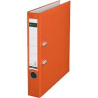 Leitz 180° Smal Ordner A4 52 mm Oranje 2 Ringen 1015 PP (Polypropeen) Glad Staand