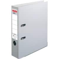 herlitz maX.file Ordner A4 80 mm Grijs 2 ringen Karton, PP (polypropeen) Textuur Staand