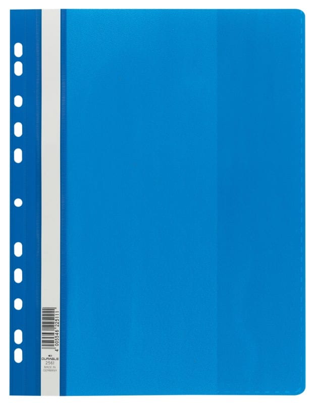 DURABLE Snelhechters 2561 A4 Blauw Plastic 24 x 30 cm
