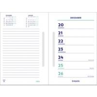 Brepols Kalender Bureau-agenda 2022 15 x 10 cm 1 Week per 2 pagina's Papier Wit Frans, Nederlands