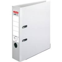 herlitz maX,file protect Breed Ordner A4 80 mm Wit 2 Ringen 5480710 Kunststof Reliëf Staand