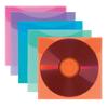 Hama CD/DVD beschermhoes Polypropyleen Blauw, Groen, Oranje, Paars, Rood 1 x CD/DVD 50 Stuks