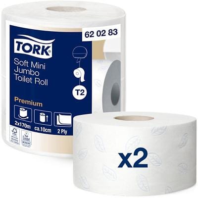 Tork Premium Recycled 100% Toiletpapier T2 2-laags 620283 0