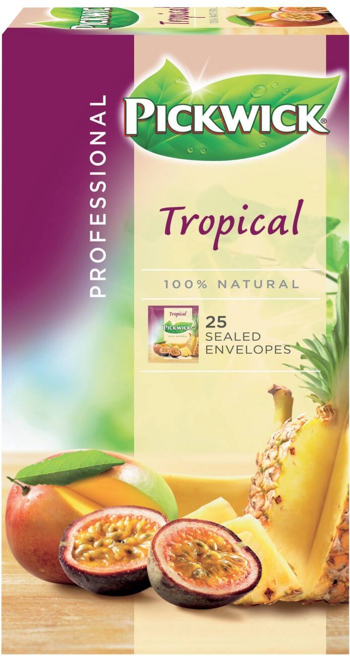 Pickwick Tropisch fruit Thee 25 Stuks à 1.5 g