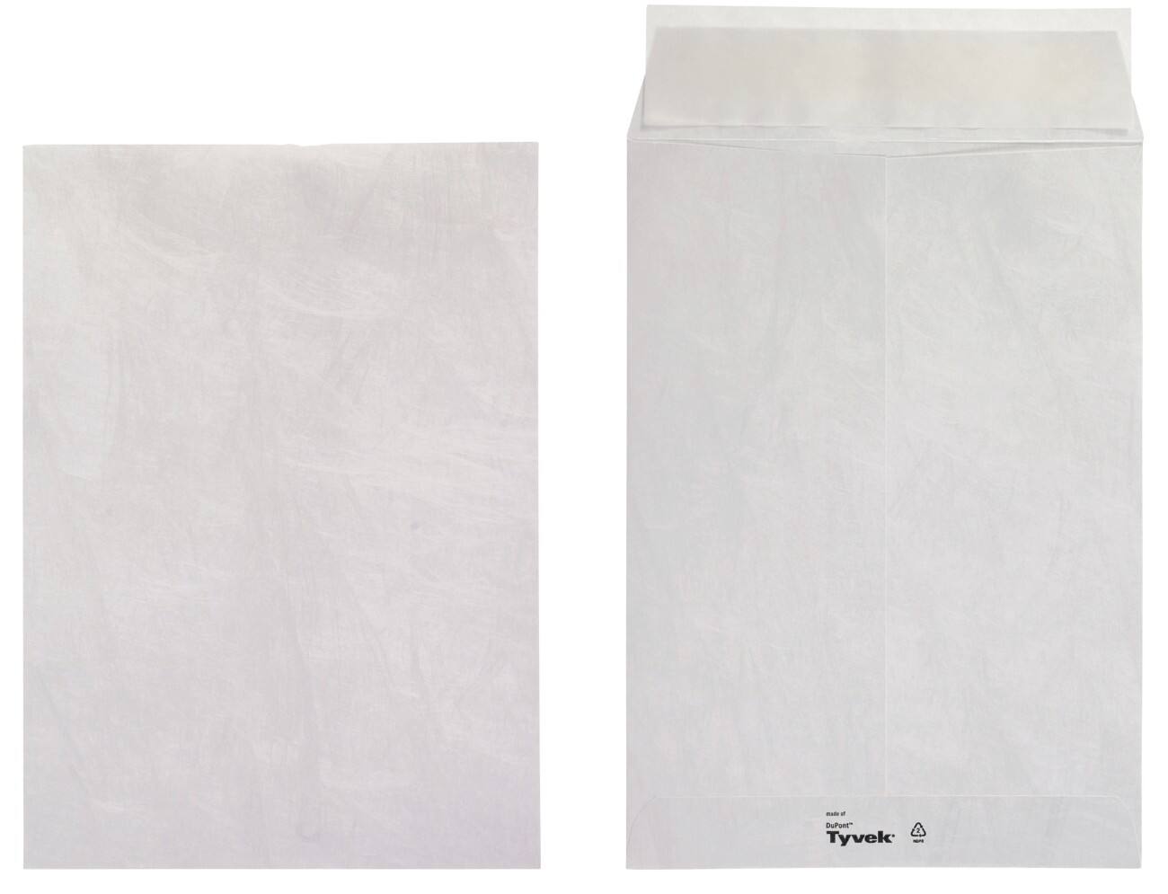 Tyvek Enveloppen C5 54 g/m² Wit Zonder Venster Kleefstrip 162 x 229 mm 20 Stuks