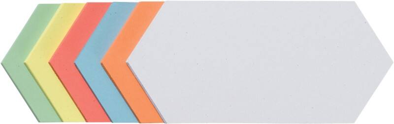 Franken Presentatiekaarten 20,5 x 9,5 cm Papier Kleurenassortiment 300 Stuks