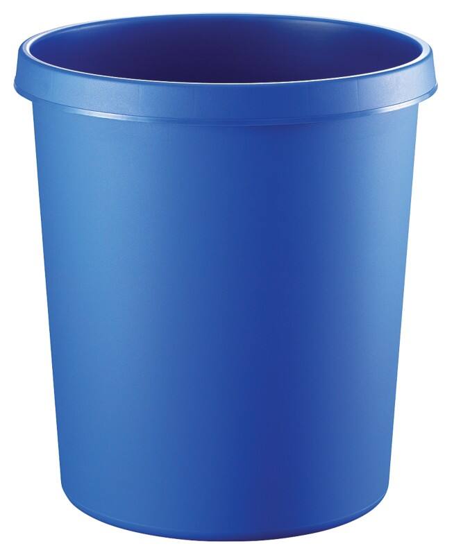 helit Prullenbak 30 l Blauw PE (polyetheen) The German