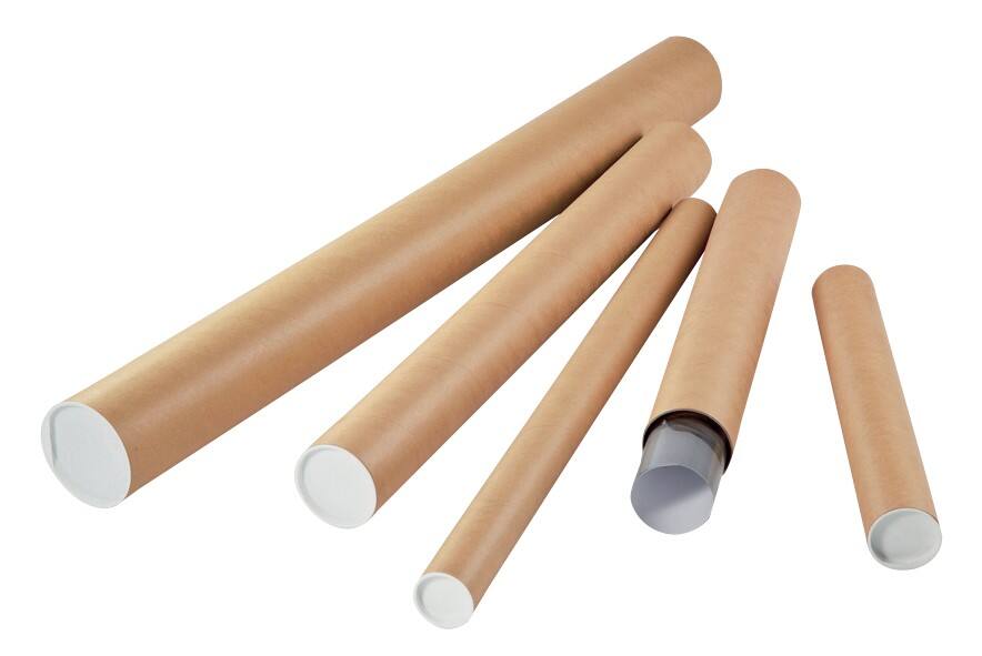 ColomPac Verzendkokers Bruin 305 (L) x 50 (Ø) mm 10 Stuks