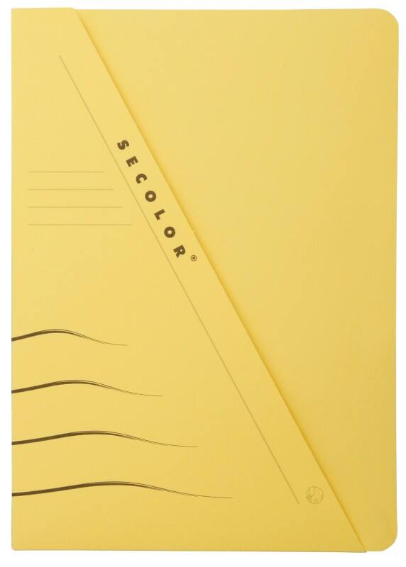 Djois Insteekmappen Secolor A4 Geel Karton 22 x 22 x 31 cm