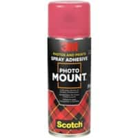 3M Scotch PhotoMount Lijmspray Transparant Permanent na droging 400 ml