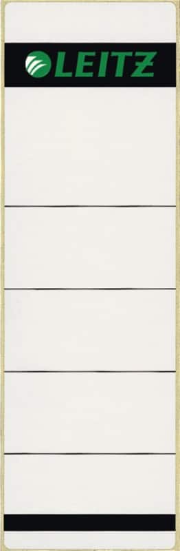 Leitz Ordnerrugetiketten Zelfklevend A4 Grijs 6,15 x 19,2 cm 10 Stuks