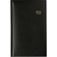 Brepols Interplan Lima Zakagenda 2026 1 Week per 2 pagina's Duits, Engels, Frans, Italiaans, Nederlands, Spaans Zwart 0,736,1255,01,6,0