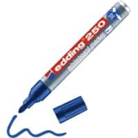 Edding E-250 Whiteboardmarker Medium Ronde Punt Blauw