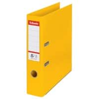 Esselte No.1 Power Breed Ordner A4 72 mm Geel 2 Ringen 811310 PP (Polypropeen) Staand