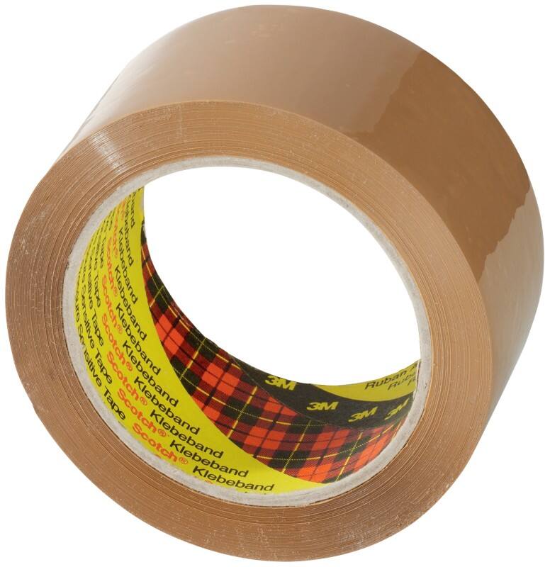 Scotch Geluidsarme Verpakkingstape 3707 50 mm x 66 m Bruin