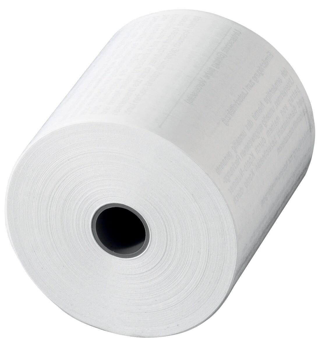 Niceday Thermische telrollen 57 mm x 50 mm x 12 mm (kern Ø) 1 -laags 48 g/m² Wit 5 Rollen