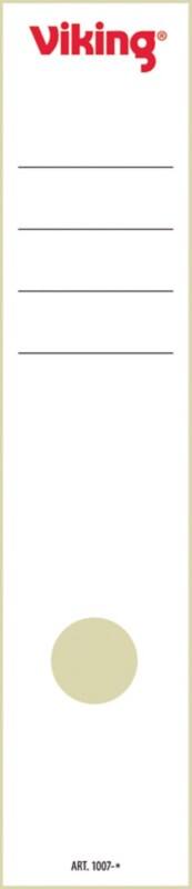 Viking Ordnerrugetiketten Zelfklevende A4 10 Stuks 6 x 28,5 x 28,5 cm