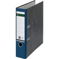 Leitz 180° Ordner A4 82 mm Blauw 2 ringen 1080 Karton Wolkenmarmer Staand Klimaatneutraal Gerecycled karton 100%