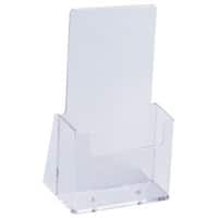 helit the helpdesk Folderrek A4 11,5 (B) x 6,5 (D) x 18,5 (H) cm Transparant 2 Stuks