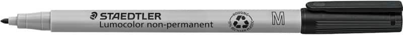STAEDTLER Marker 97% Gerecycled Medium Ronde punt 1 mm Zwart 10 Stuks
