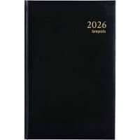 Brepols Saturnus Lima Agenda 2026 Speciaal 1 Week per 2 pagina's Nederlands, Frans, Duits, Engels Zwart 0,231,1255,01,6,0