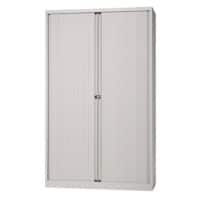 Bisley Roldeurkast Staal 4 Planken Afsluitbaar 1.200 x 430 x 1.980 mm Grijs