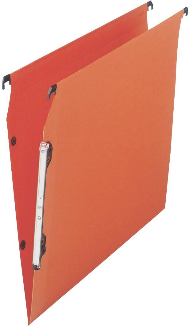 Esselte Hangmappen Orgarex Premium L.M.G A4 Oranje Karton Lateraal 33 x 27,5 cm 25 Stuks