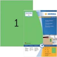 HERMA 4404 Multifunctionele Etiketten SuperPrint Groen Rechthoekig 100 Etiketten per pak