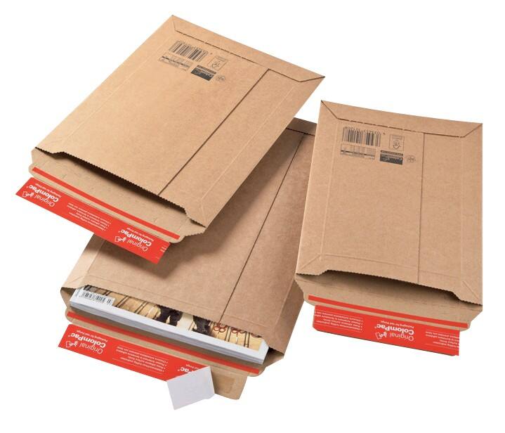 ColomPac Kartonnen envelop Safe Well 6 Bruin 262 (B) x 375 (D) x 50 (H) mm