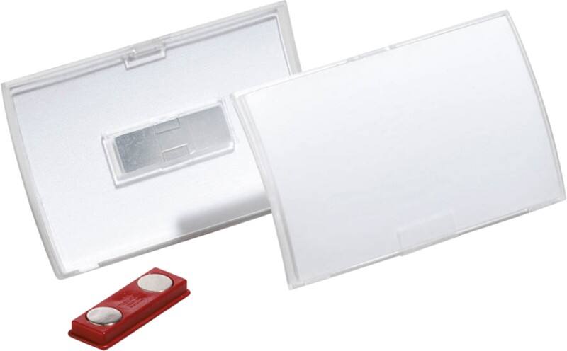 DURABLE Click-Fold Naambadge met Magneet 8215-19  54 (H) x 90 (B) mm 10 Stuks