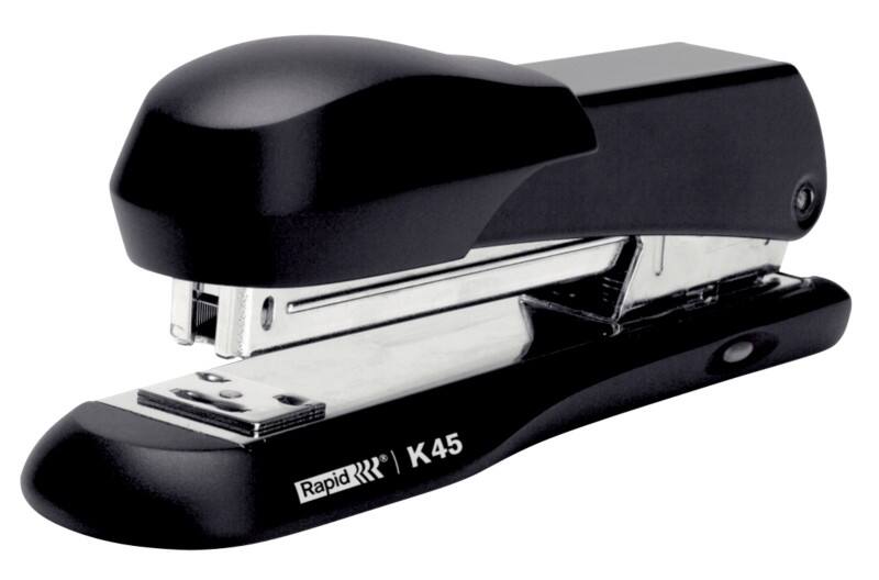 Rapid Classic Nietmachine K45 Volledig strip 20 Vellen Zwart 24/6, 26/6 Metaal