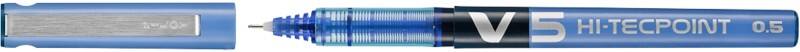 Pilot Hi-Tecpoint Niet-intrekbaar Rollerballpen Blauw 0,3 mm Fijn Naaldpunt