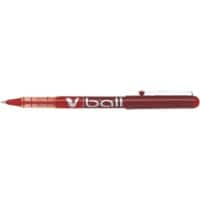 Pilot V-Ball Rollerballpen 0.3 mm Rood