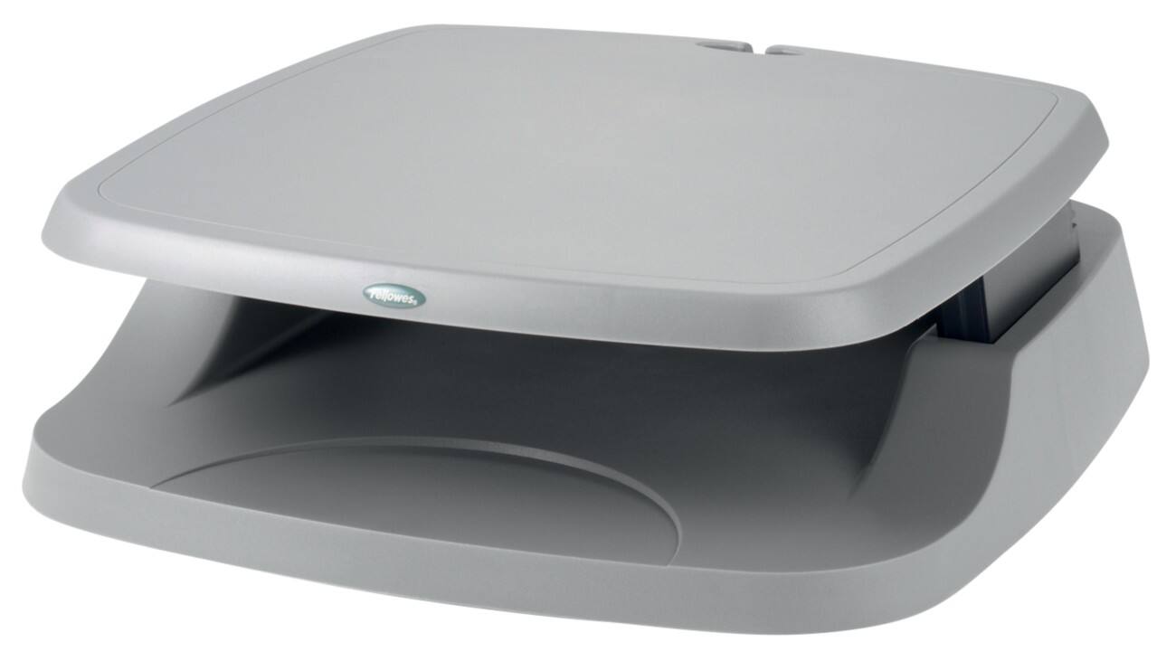 Fellowes Monitorstandaard 381 x 419 x 11,43 mm Platinum, grafiet