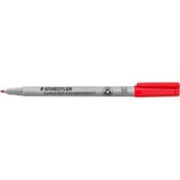STAEDTLER Marker 97% gerecycled Medium Ronde punt 1 mm Rood 10 Stuks