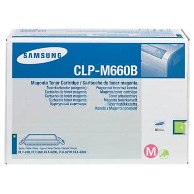 Samsung CLP-M660B Origineel Tonercartridge Magenta