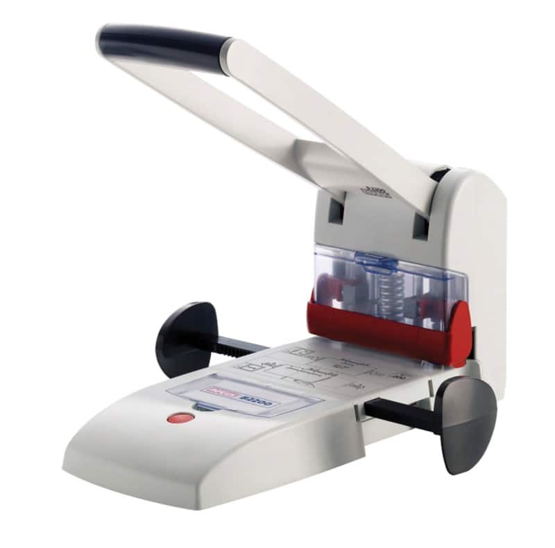 Novus NOVUS OFFICE 4 Gaten Perforator Kunststof, metaal 200 Vellen B2200 Grijs, zwart