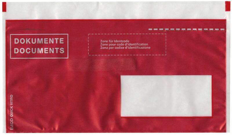 Elco Paklijst-enveloppen venster rechts C5/6 24,5 x 12 cm 250 Stuks