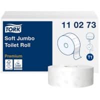 Tork Premium Toiletpapier T1 2-laags 110273 6 Rollen à 1800 Vellen