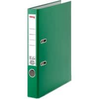 Viking Smal Ordner A4 50 mm Donkergroen 2 Ringen Karton, PP (Polypropeen) Mat Staand