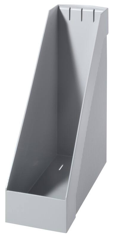 helit The Tower Line Tijdschriftencassette Licht grijs A4 96 mm Polystyreen 10 x 27 x 29 cm