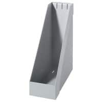 helit The Tower Line Tijdschriftencassette Licht grijs A4 96 mm Polystyreen 10 x 27 x 29 cm